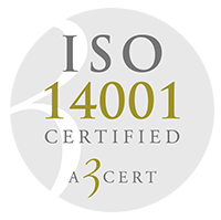 Certifiering märke ISO 14001